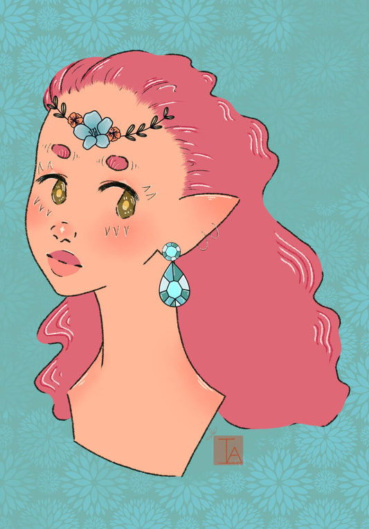 Elf with Red Hair
